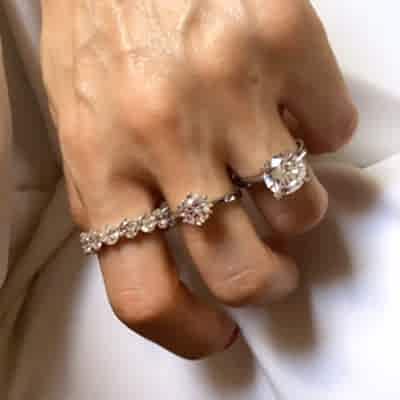 5 Karat Tektaş Yüzük - by Eda Çetin