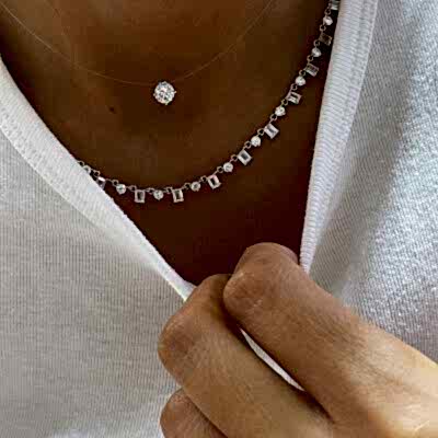 Amalfi Sıralı Baget Kolye - by Eda Çetin