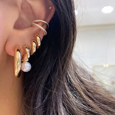 Basic Halka Küpe - by Eda Çetin