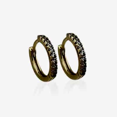 Basic Mini Halka Küpe - by Eda Çetin