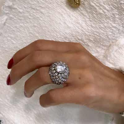Buğu Elmas Montür Koleksiyon Yüzük - by Eda Çetin