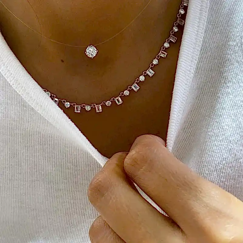 Amalfi Sıralı Baget Kolye - 2