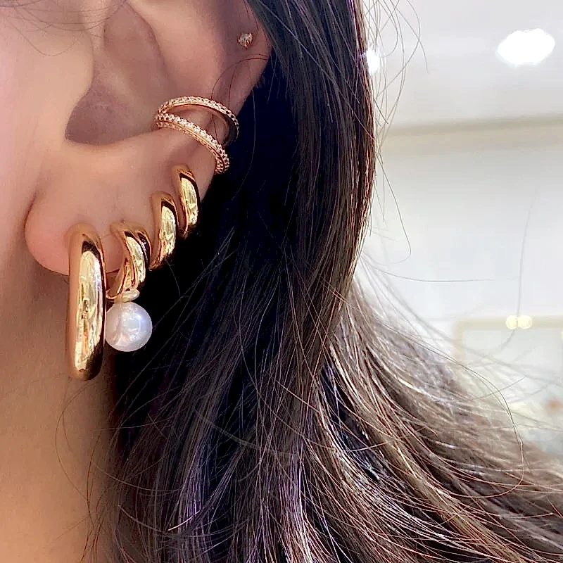 Basic Halka Küpe - 2