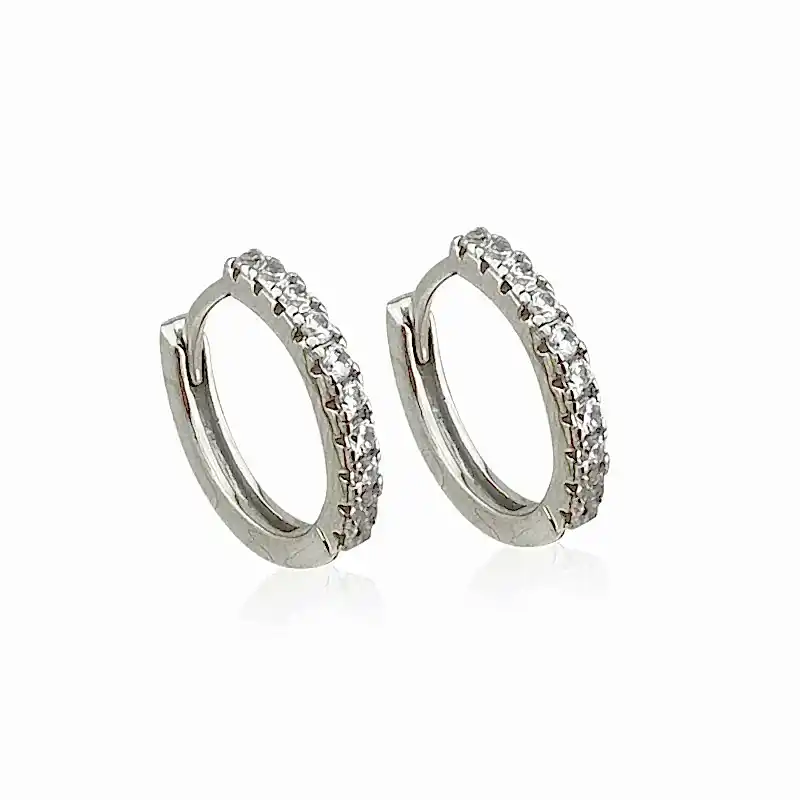 Basic Mini Halka Küpe - 1