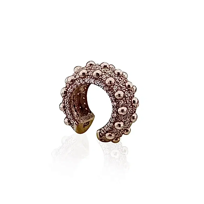 Betty Taşlı Kıkırdak Küpesi - 3