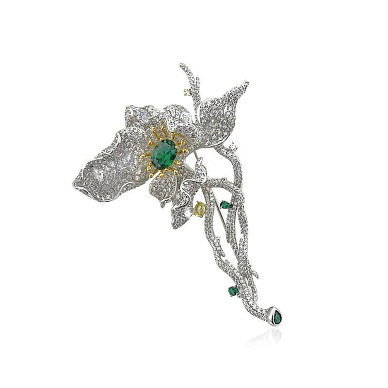 Clavel Çiçek Broş - by Eda Çetin