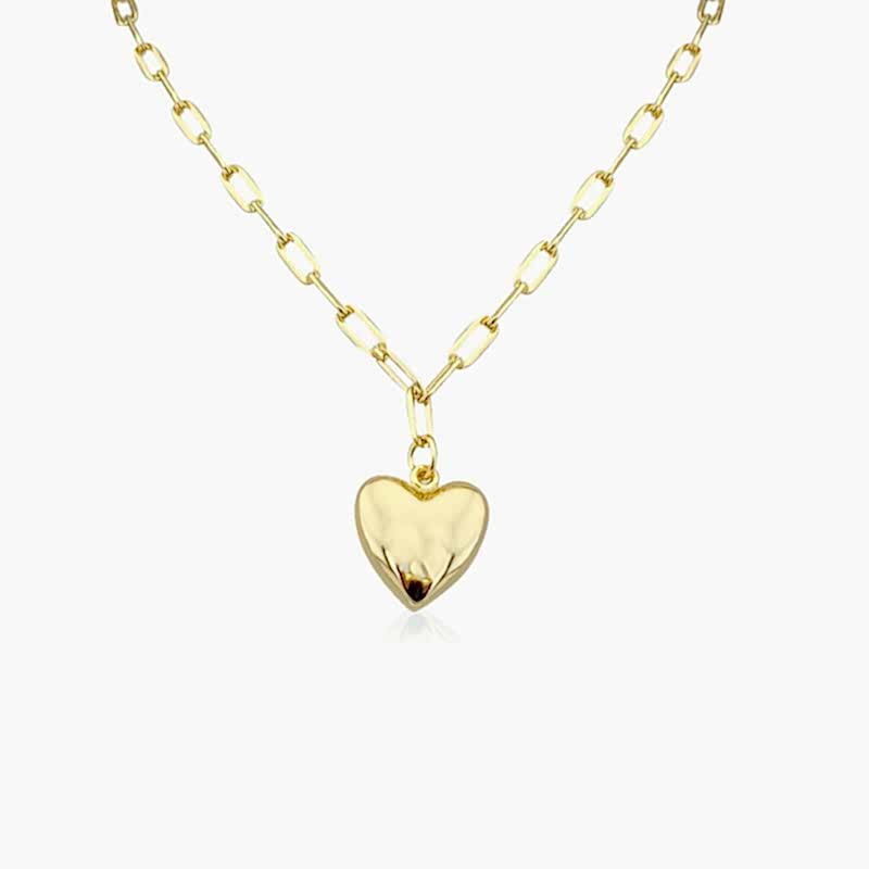 Efka İtalyan Kalp Kolye - by Eda Çetin