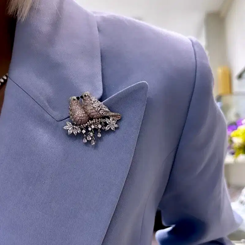 Espin Kuş Broş - 4