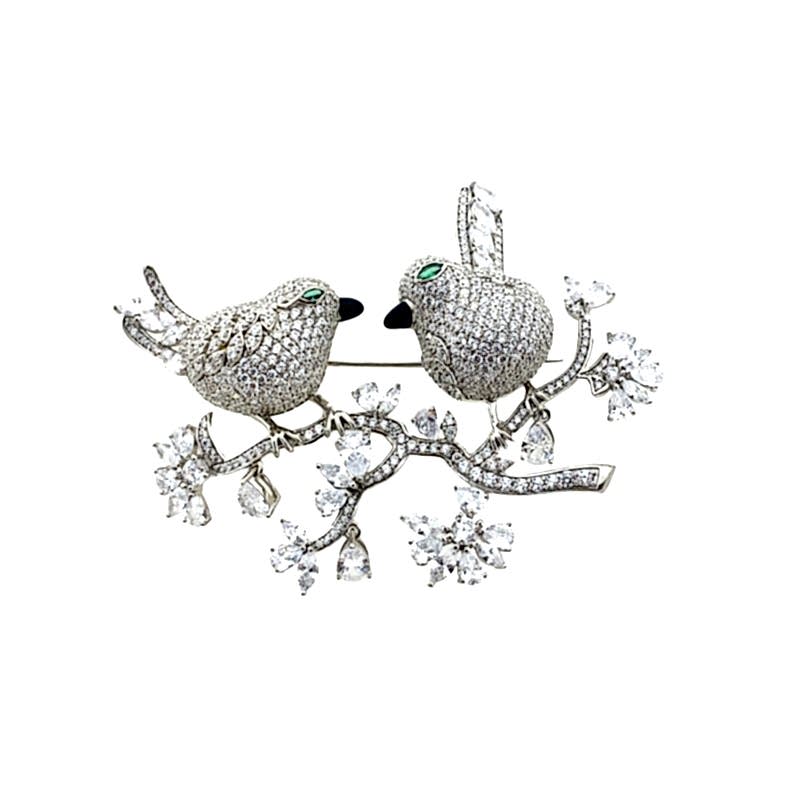 Espina Kuş Broş - by Eda Çetin
