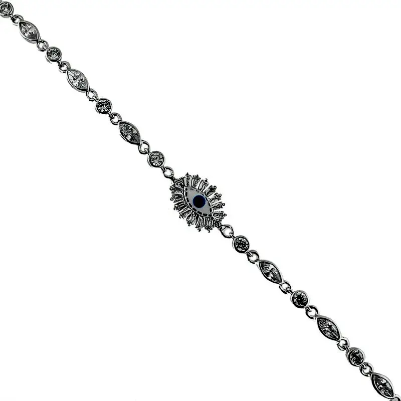 Freya Göz Taşlı Bileklik - 1