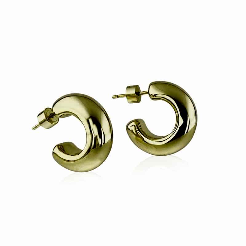 Freya Halka Küpe - 2 cm Çap - by Eda Çetin