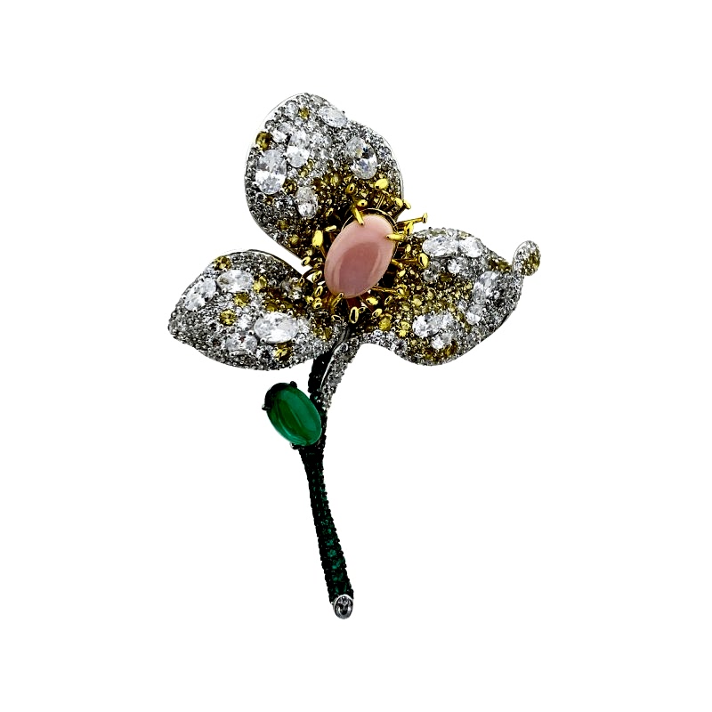 Glory Morning Mix İtalyan Broş - by Eda Çetin