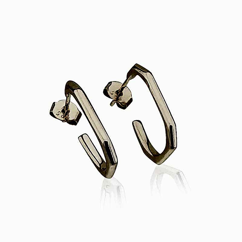 Grazia İnce Halka Küpe - by Eda Çetin