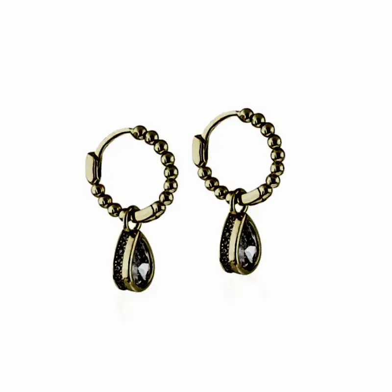 Halka Damla Küpe - 2