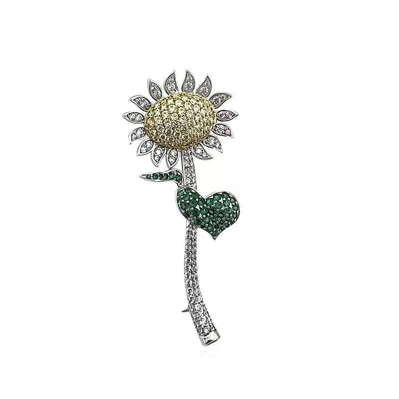 Helianthus Broş - 1