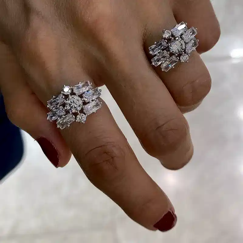 Helios Baget Taşlı Yüzük - 2