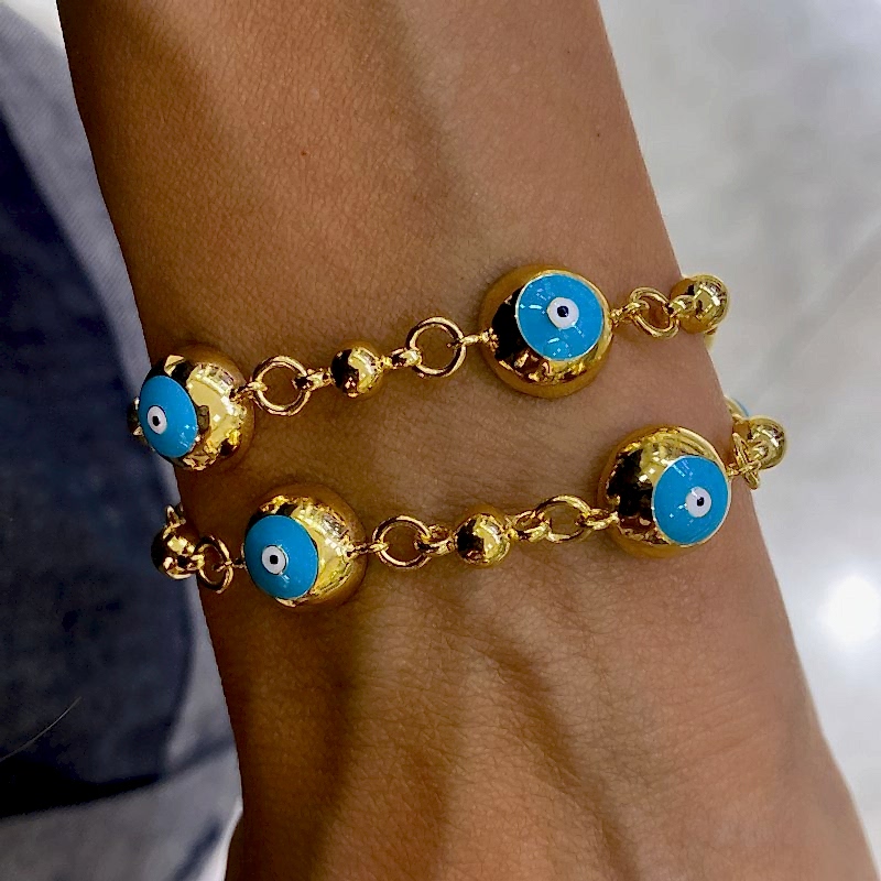 Hera Mineli Nazar Bileklik - by Eda Çetin