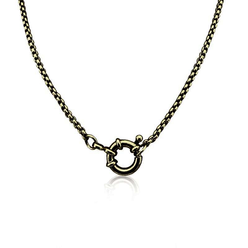 İtalyan Kilitli Zincir - 40 cm - by Eda Çetin