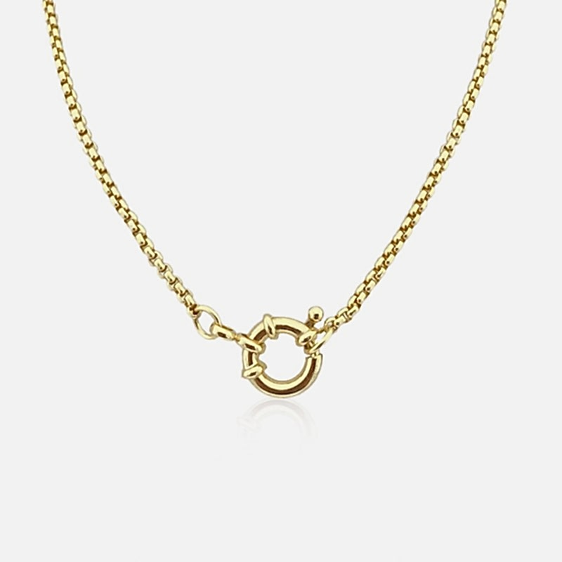 İtalyan Kilitli Zincir - 50 cm - by Eda Çetin