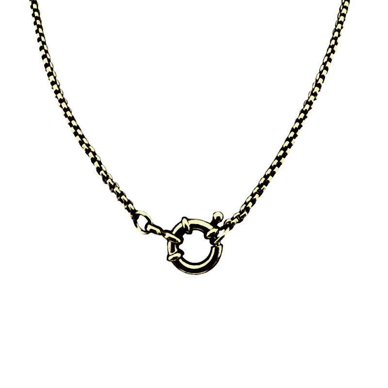 İtalyan Kilitli Zincir - 60 cm - by Eda Çetin