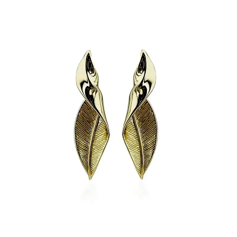 İtalyan Yaprak Küpe - 1