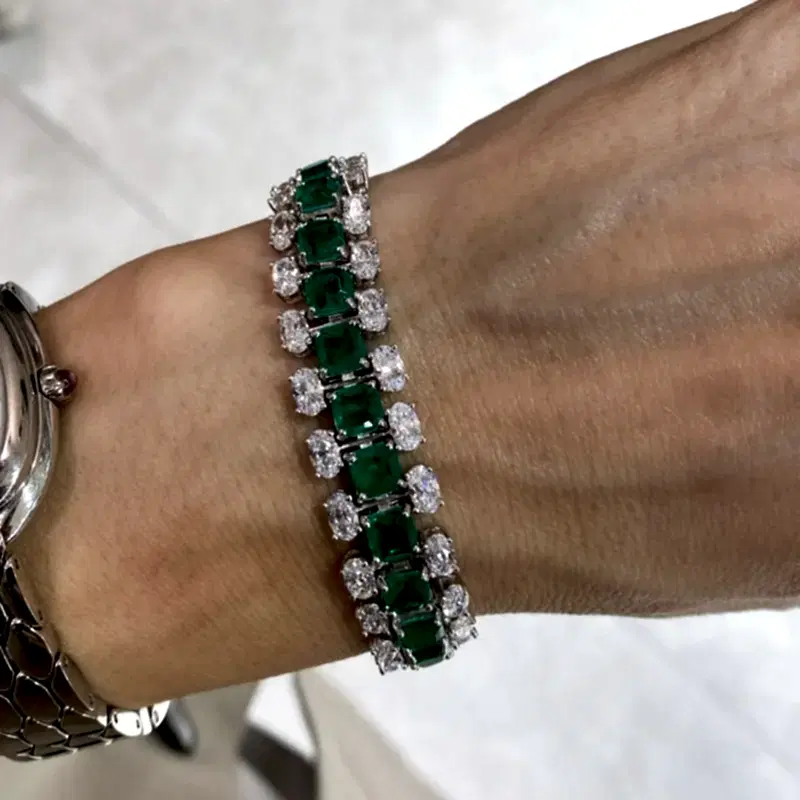 Mozanit Rube Su Yolu Bileklik - 2