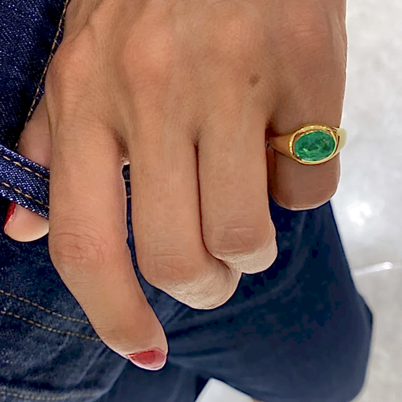 Paraiba Serçe Parmak Yüzük - 2