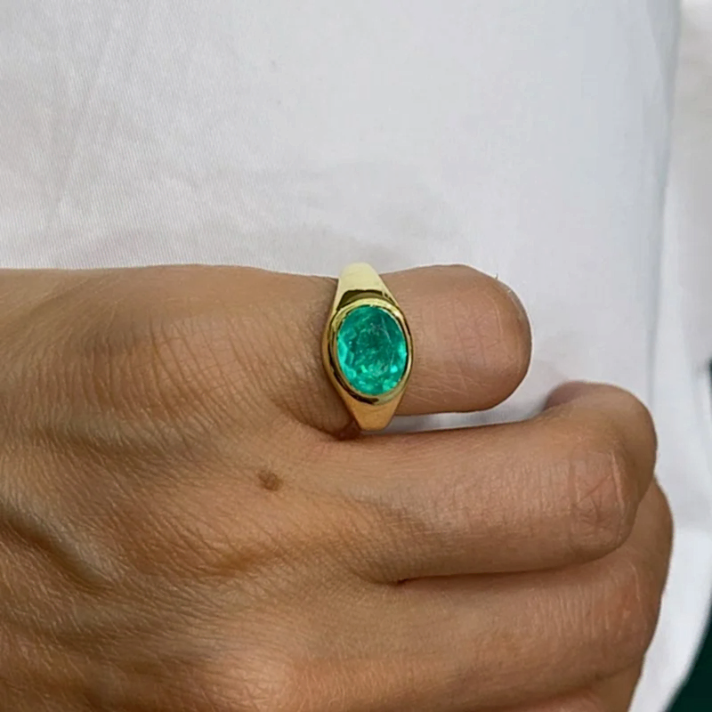 Paraiba Serçe Parmak Yüzük - 1