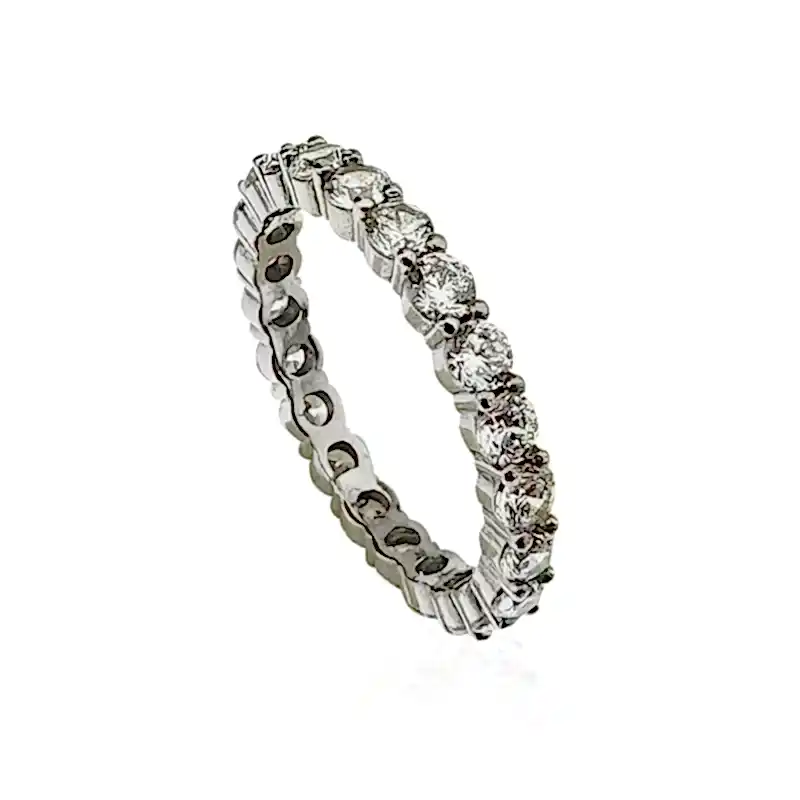 Pırlanta Montür Tamtur Yüzük - 4 mm - 1