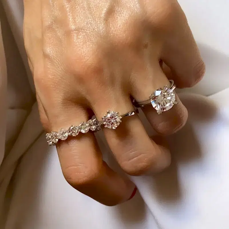 Pırlanta Montür Tamtur Yüzük - 2