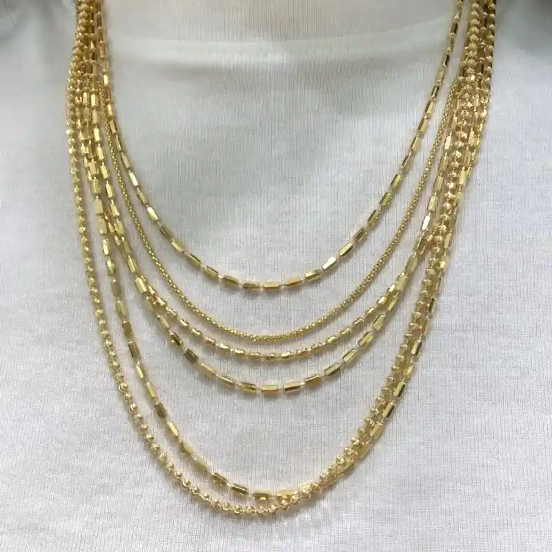 Pop Corn Zincir İnce Form - 50 cm - 2