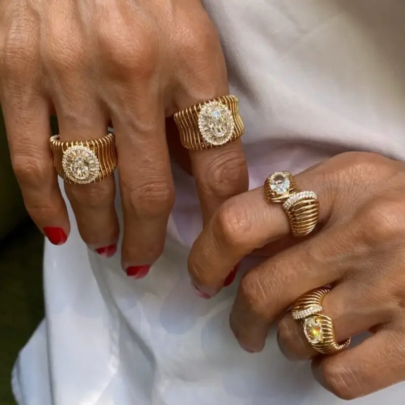 Pure Selection Spiral Yüzük - 4