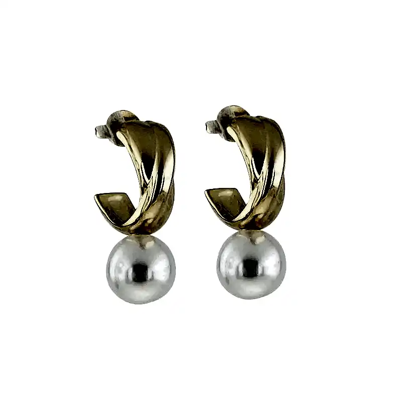 Rox Halkada İnci Küpe - 1