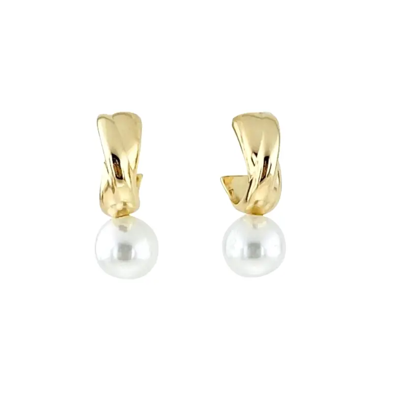 Rox Halkada İnci Küpe - 4