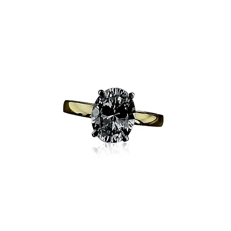 Royal Cut Oval Kesim Yüzük - 1