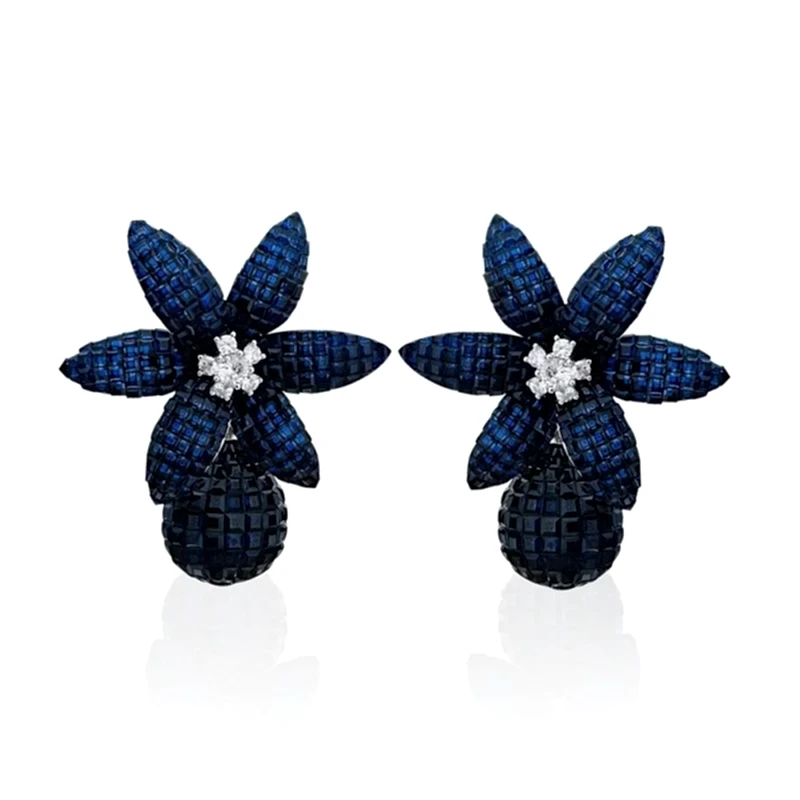 Perfect Blue Koleksiyon Küpe - 1