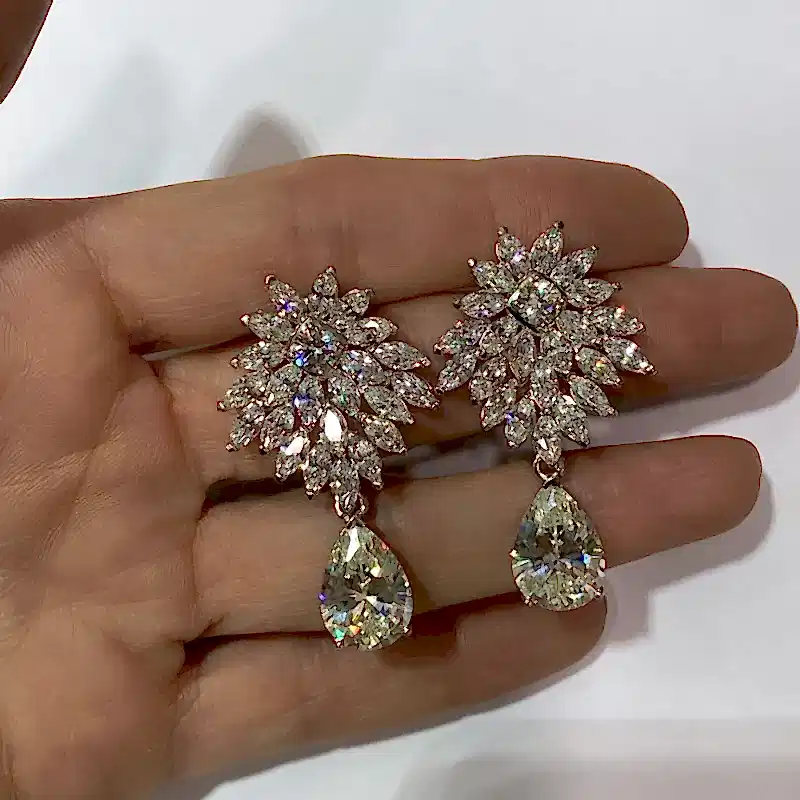 Rute Markiz Süzme Küpe - 2