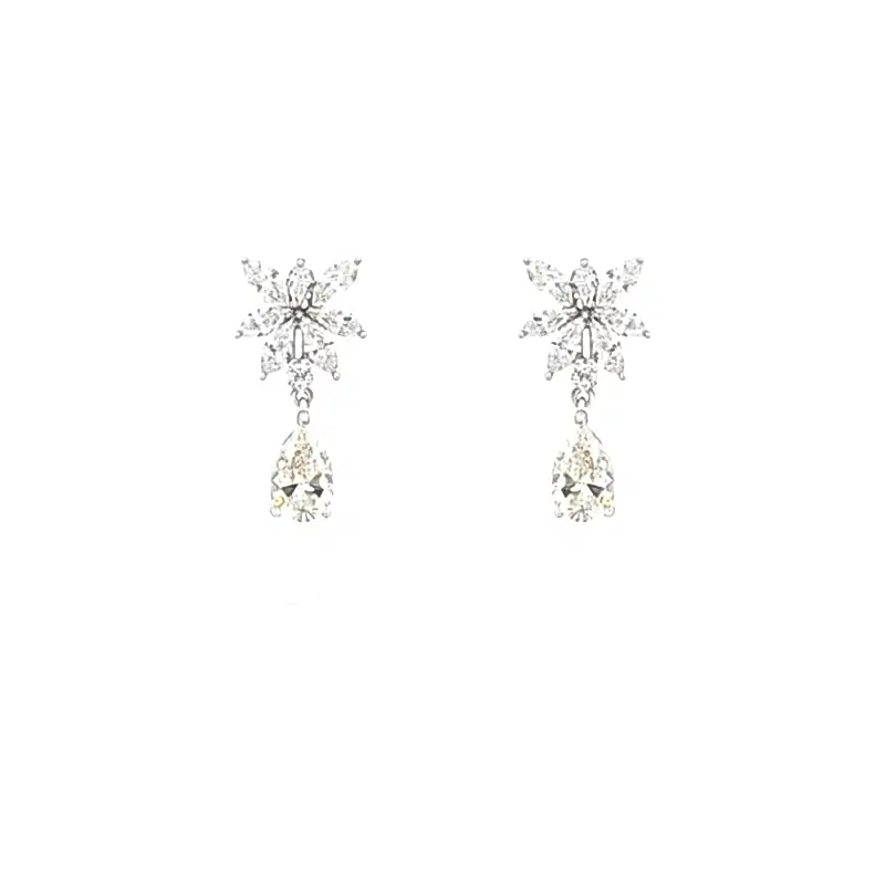 Rute Midi Markiz Süzme Küpe - 1