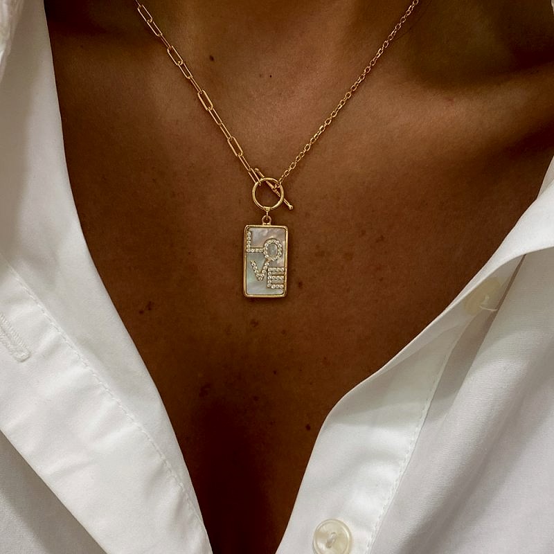 Sedef Love Kolye - by Eda Çetin