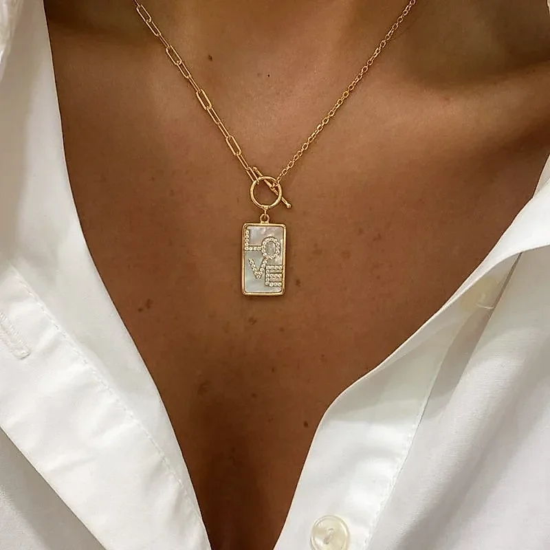 Sedef Love Kolye - 1