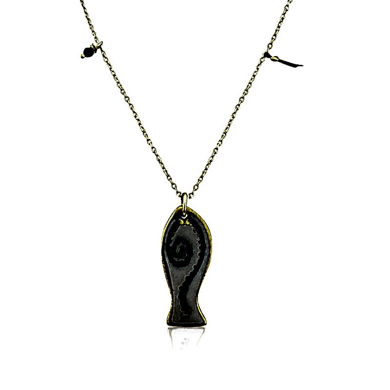 Seramik Balık Kolye - by Eda Çetin