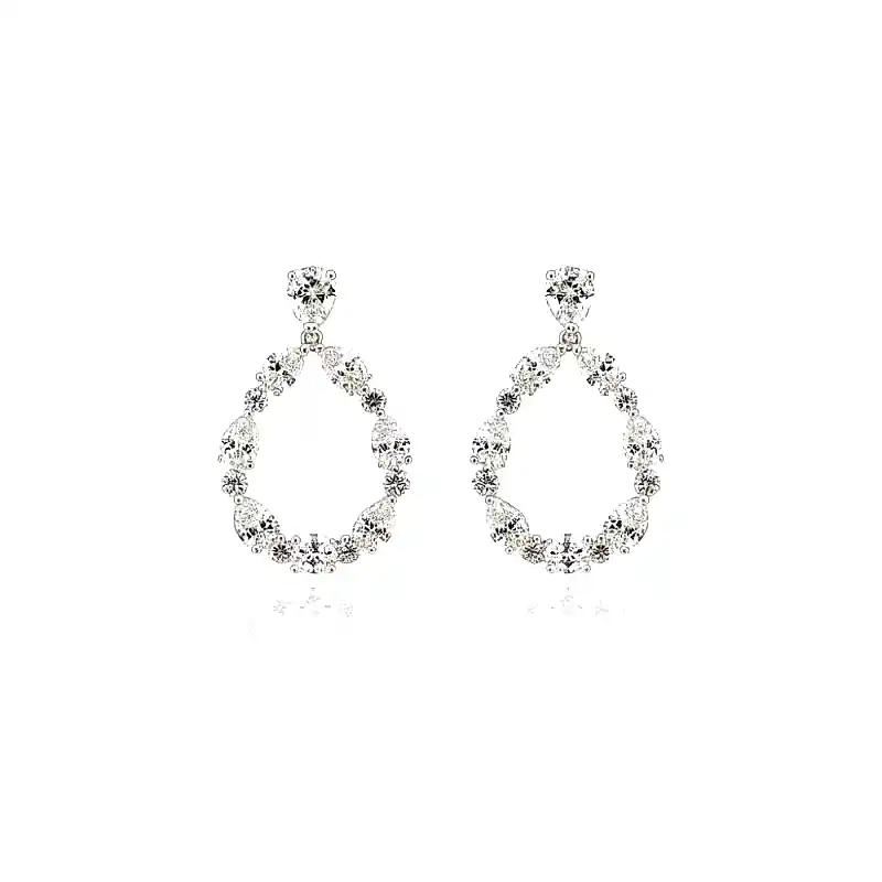 Severn Mozanit Taş Küpe - 3