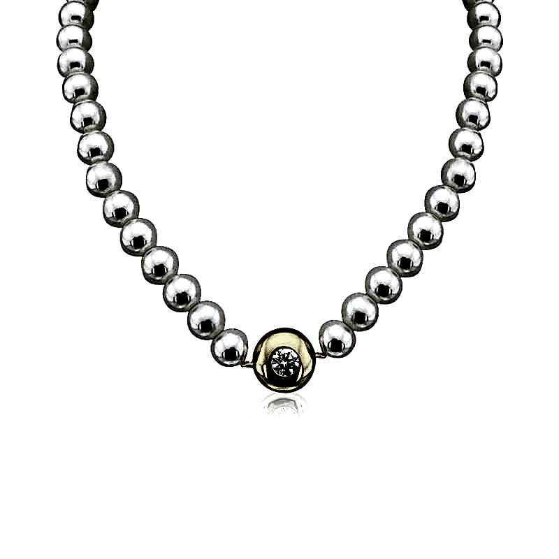 Tektaş Detaylı İnci Kolye - by Eda Çetin