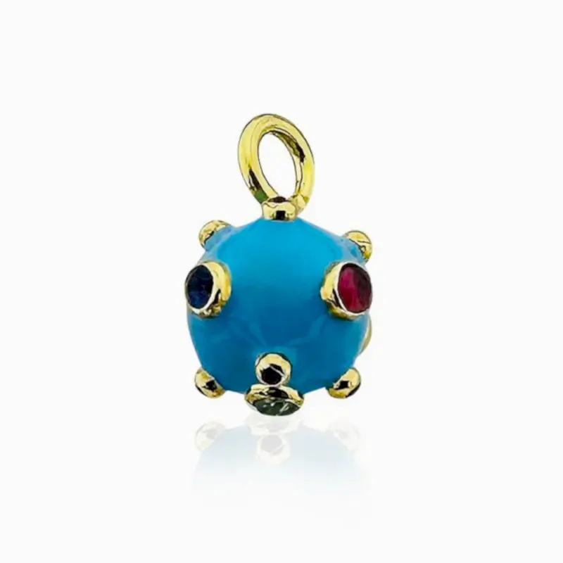 Turmalin Mineli Kolye Uçları - 4