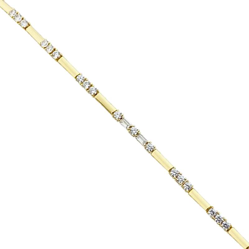 Viola Taşlı Bileklik - by Eda Çetin