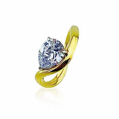 Damla Kesim Dalgalı Yüzük - by Eda Çetin