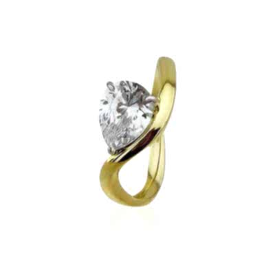 Damla Kesim Dalgalı Yüzük - by Eda Çetin