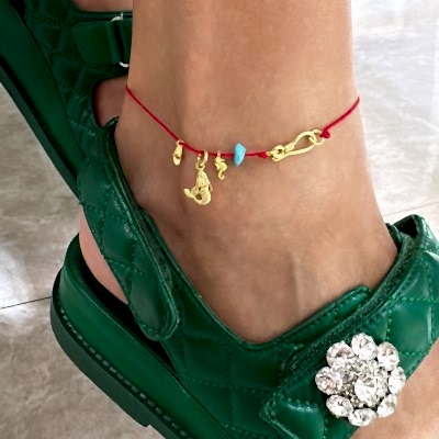 Deniz Kızı İp Halhal - by Eda Çetin