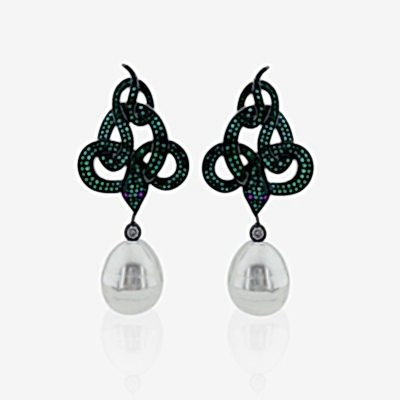 Dora Snake Koleksiyon Küpe - by Eda Çetin