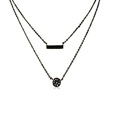 Espino Kendinden İkili Kolye - by Eda Çetin